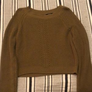 olive green sweater